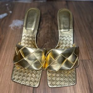 Gold Heels